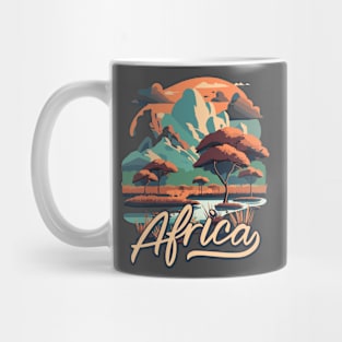 Beautiful African Landscape Mug